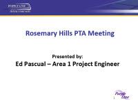 Preview of Rosemary Hills PTA Presentation